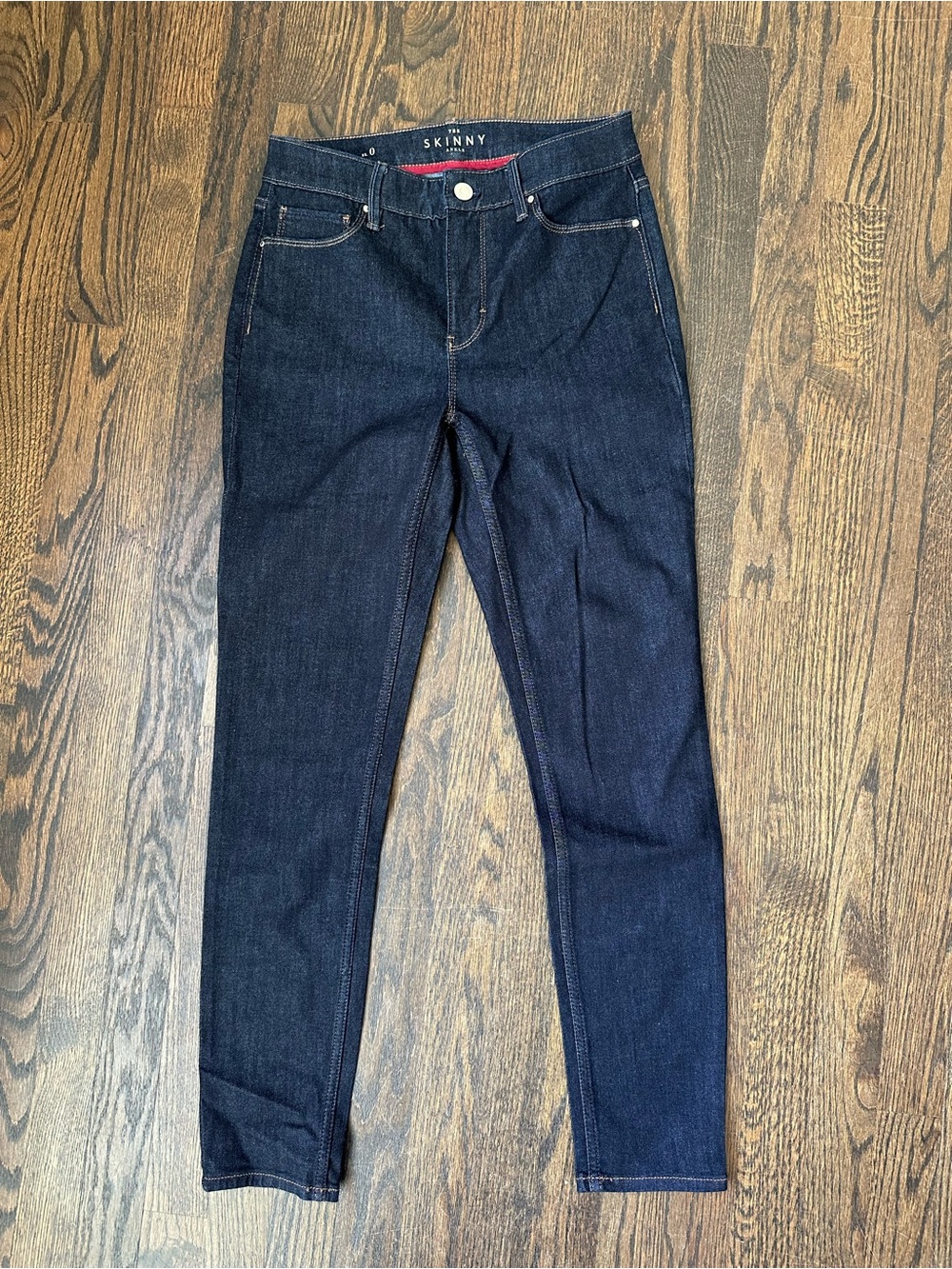 White House Black Market High Rise Sculpt Skinny Ankle Jeans
